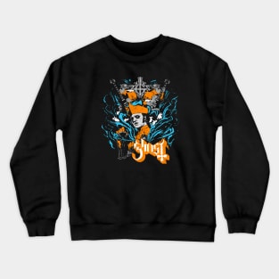 Ghost Retro Orange Crewneck Sweatshirt